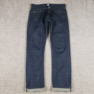 Indigofera Jeans 32x32 (31x34) Raw Indigo Selvedge Ray Winlock Slub Denim